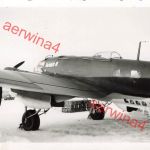 Deutsches Flugzeug He 111 Fliegerhorst Jesau Königsberg Ostpreussen