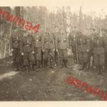 Deutsche Soldaten nach EK-2 Verleihung bei Salla Lappland Finnland