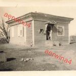 Etappenstellung vom Tross Quartier bei Kalatsch Russland Ostfront