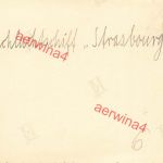 Französisches Schlachtschiff ,,Strasbourg'' Hafen Mers-el-Kebir Algerien