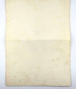 DDR Urkunde Teilnahme 1. Wettstreit 4. Flottille Stabsobermeister 1966