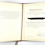 DDR MdI Urkunde Erinnerungsmedaille 20 Jahre Kampfgruppe 1973