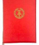 DDR Urkunde Elektrokonstruktion Kollektiv der sozialistischen Arbeit 1976