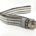 DDR NVA Paradekoppel Feldbinde Offizier 120cm