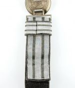 DDR NVA Paradekoppel Feldbinde Offizier 120cm