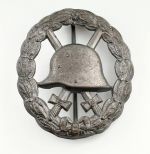 Verwundetenabzeichen in Schwarz durchbrochen 1918