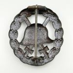 Verwundetenabzeichen in Schwarz durchbrochen 1918