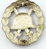 Verwundetenabzeichen in Silber durchbrochen 1918