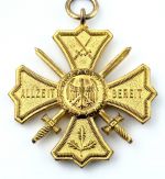 Erinnerungskreuz Treu dem Regiment