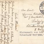 Foto-AK 1.WK Soldaten Militärkapelle Hotel Bahnhofstrasse Reichenbach Vogtland