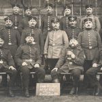 Foto-AK 1.WK Deutsche Soldaten Landw.-Ers.-Bat. -Inf.-Regt.106 Leipzig