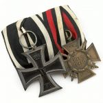 Ordensspange 1. Weltkrieg Eisernes Kreuz und Ehrenkreuz für Frontkämpfer