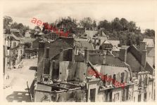 Blick vom Hotel auf die Zitadelle Rethel Frankreich