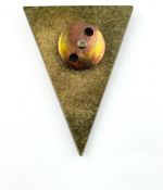 DDR Absolventenabzeichen Ausbildung Berufsoffizier mit Diplom