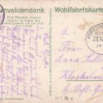 AK 1.WK Fort Malonne Belagerung Namur 1914 Leutnant v. d. Linde 1918 Patriotika