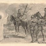 AK 1.WK Ich bin ein guter Hirte Soldaten auf Vorposten Jesus 1915 Patriotika