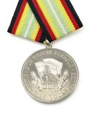 DDR Medaille für treue Dienste in der NVA in Silber