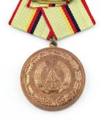 DDR Verdienstmedaille der Organe des MdI in Bronze