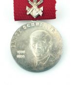 DDR GST Ernst-Schneller-Medaille in Silber