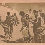 AK 1.WK Jung Afrika wird geimpft Arzt Kolonial Krieger Spende 1915 Patriotika