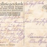 AK 1.WK Tsingtau Beobachtungsposten Kaiserliche Kriegsflagge 1916 Patriotika