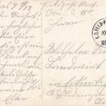 AK 1.WK Infanterie auf dem Marsche Dorf Soldaten Pferde gelaufen Patriotika