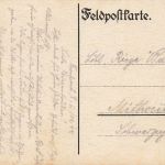 AK 1.WK Nun wollen wir sie verdreschen Soldaten Angriff Propaganda Patriotika