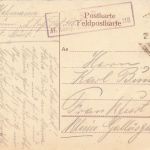 AK 1.WK Soldaten Humor Moorbad Karikatur 1918 gelaufen Patriotika Postkarte