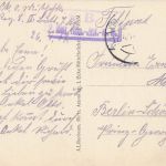 AK 1.WK Französische Fliegerbombe Blindgänger 1917 gelaufen Patriotika Postkarte