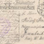 AK 1.WK Generaloberst Ludwig von Falkenhaufen Portrait gelaufen Patriotika