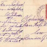 AK 1.WK Glückwünsche zum Namenstag Kleeblätter gelaufen Patriotika geprägt