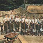 AK 1.WK Parade der Schipper Kriegsdarstellung 1914/17 Patriotika Postkarte