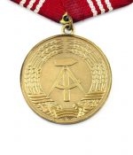 DDR Medaille für treue Dienste in den Kampfgruppen in Gold