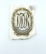 DDR Aufnäher Sportabzeichen Bereit zur Arbeit und zur Verteidigung in Bronze