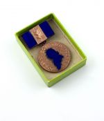 DDR GDSF Johann-Gottfried-Herder-Medaille in Bronze 1957