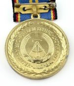 DDR Medaille langjährige Pflichterfüllung Stärkung Landesverteidung Gold 40Jahre