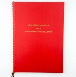 DDR NVA Urkunde Verdienstmedaille der Nationalen Volksarmee Silber 1974 Major