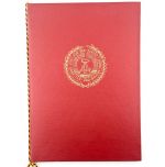DDR NVA Urkunde Entlassung Ausscheidung Stabsfähnrich von 1949 bis 1987