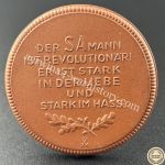 Erinnerungsmedaille der SA Gruppenaufmarsch Dresden 1934