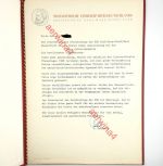 DDR Nachlass LPG Genossenschaftsbäuerin Urkunde Clara-Zetkin-Medaille