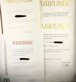 DDR Nachlass LPG Genossenschaftsbäuerin Urkunde Clara-Zetkin-Medaille