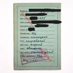 Personalausweis Sowjetische Besatzungszone SBZ 1946
