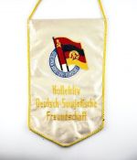 DDR Wimpel Kollektiv Deutsch-Sowjetische Freundschaft