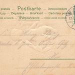 AK Puttenmotiv Engel mit Schmetterlingen Blumen 1902 Postkarte geprägt