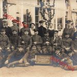 Fotokarte 1.WK verletzte deutsche Soldaten Sanitäter Lazarett Gottleuba Sachsen