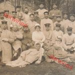 Fotokarte 1.WK verletzte deutsche Soldaten Krankenschwester Lazarett Graudenz