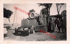 LKW Ford BB mit Ausrüstung Feldlazarett bei Lepel Weißrussland Ostfront
