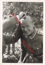 Glatze schneiden deutsche Soldaten bei Augustow Polen