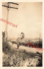Gefangene Russen gehen in Gefangenschaft Demidow Russland Ostfront