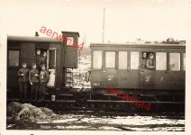 Personenzug deutsche Soldaten Ankunft Bahnhof Minsk Weißrussland Ostfront